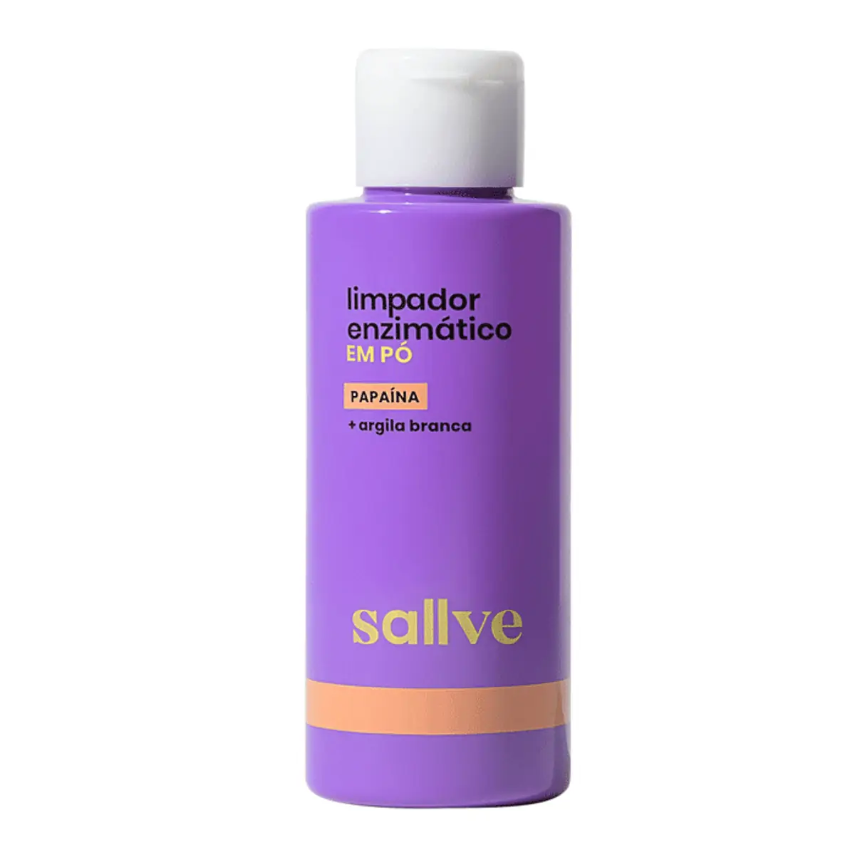 Limpador Facial Pó Enzimático Sem Fragrância Sallve Caixa 30g