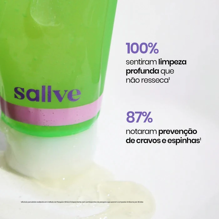 Limpador Facial Antiacne Sallve 150ml