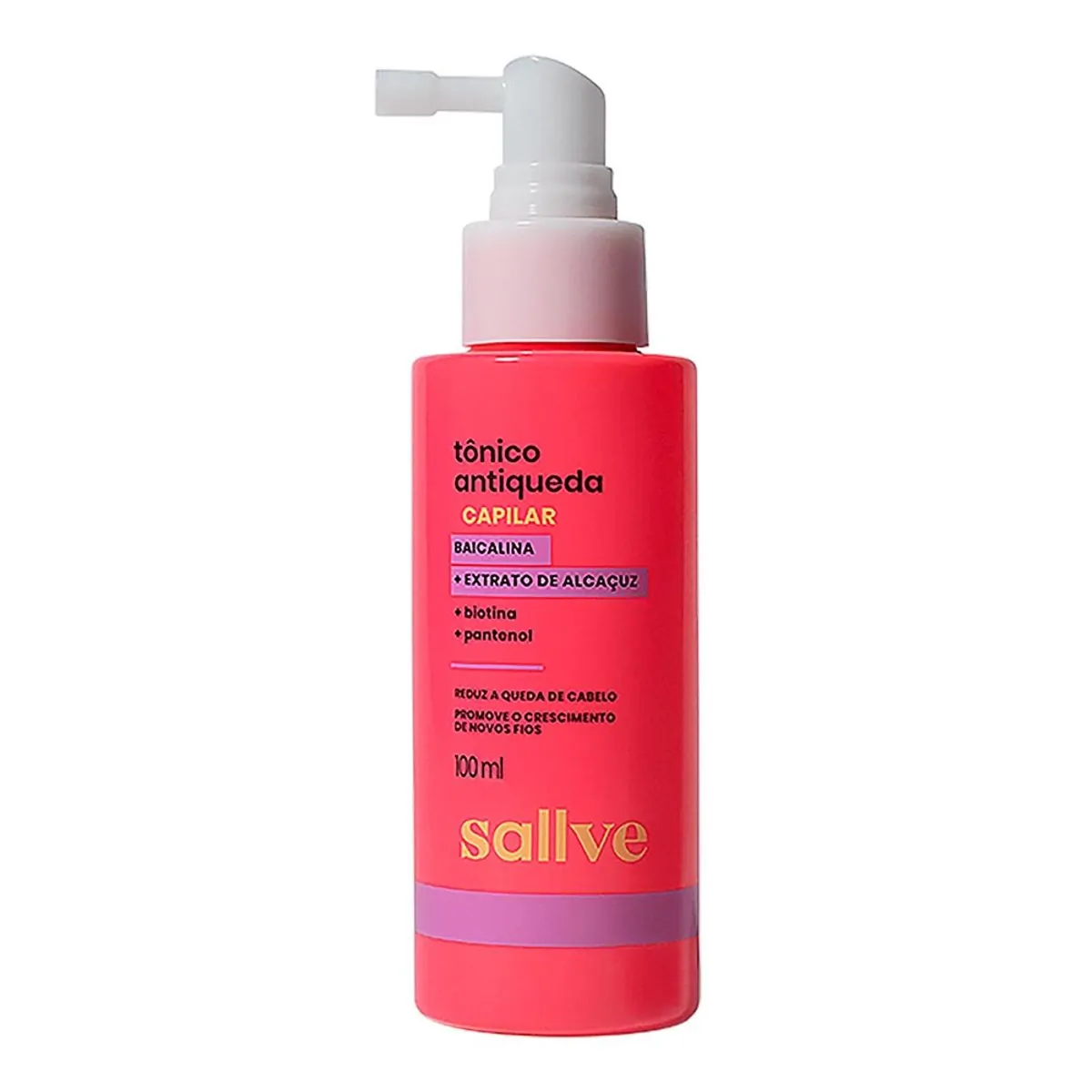 Tônico Capilar Antiqueda Sallve Caixa 120ml