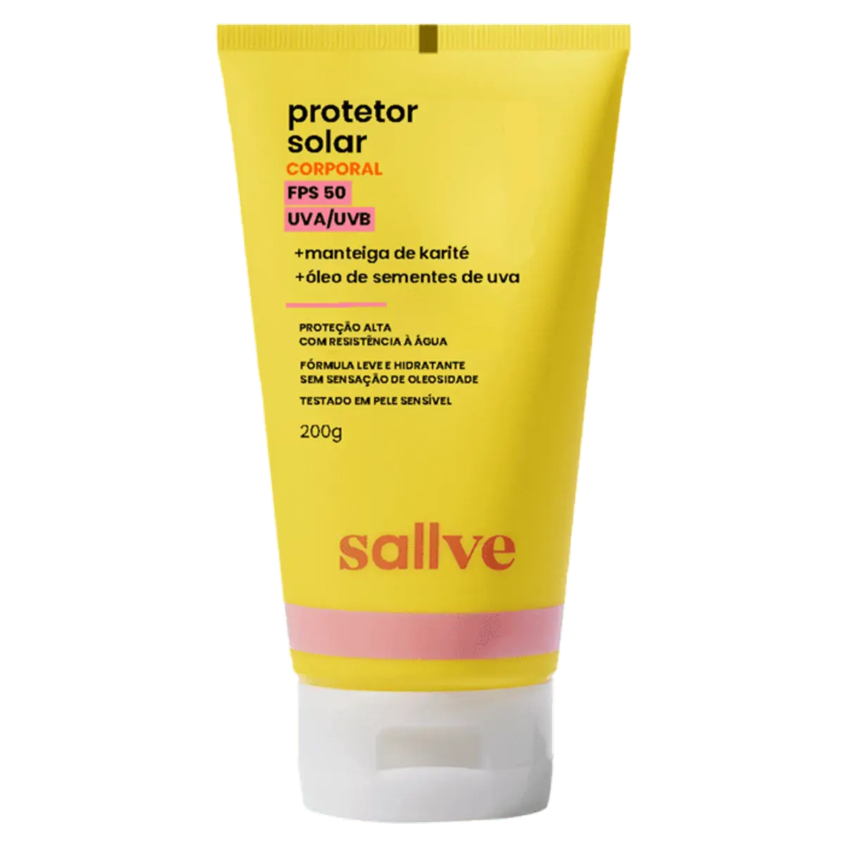 Limpador Antioleosidade Sallve Frasco 300ml Pump