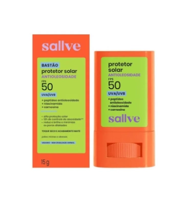 Bastao Facial 15g Antioleosidade Fps 50 Sallve