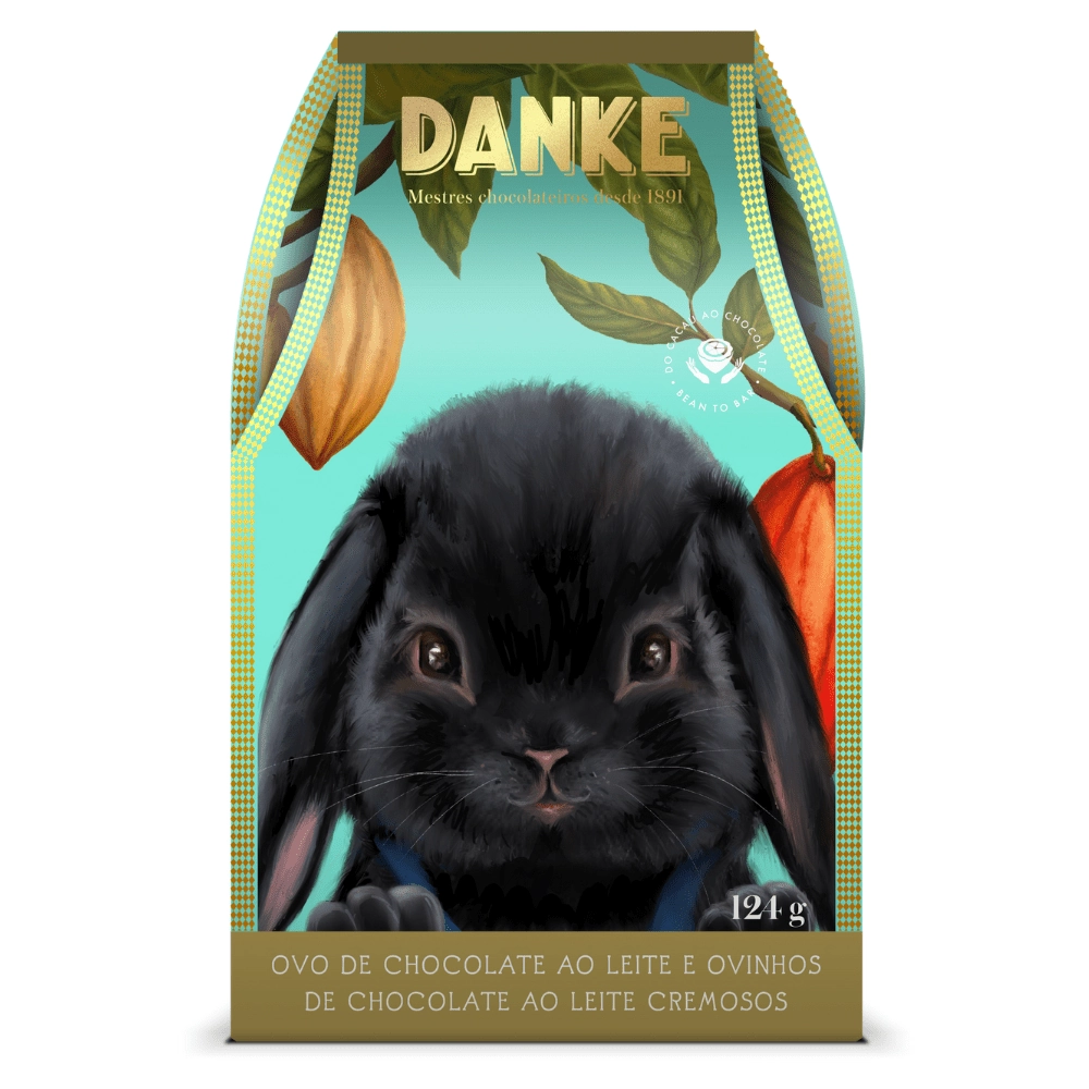 Ovo Danke 124g Ao Leite