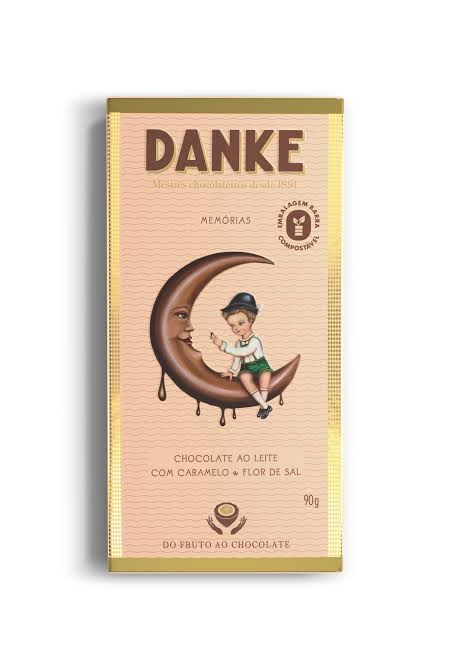 Choc.danke Flow 90g Caramelo/flor De Sal