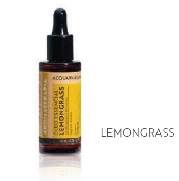 Oleo Essencial Aroma Lemongrass 10ml Acqua