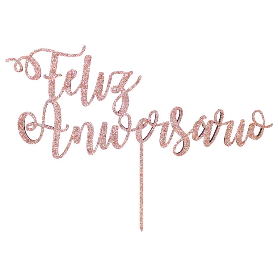 Topo P/bolo Feliz Aniv Tb013 Sonho Fino