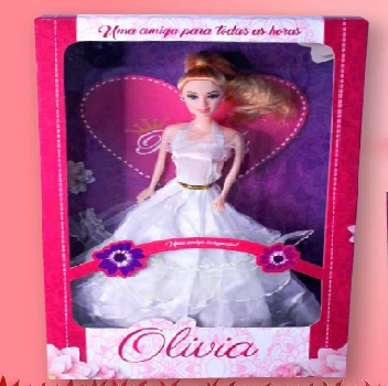 Brinq Boneca Sweet Princ Olivia Rf2003