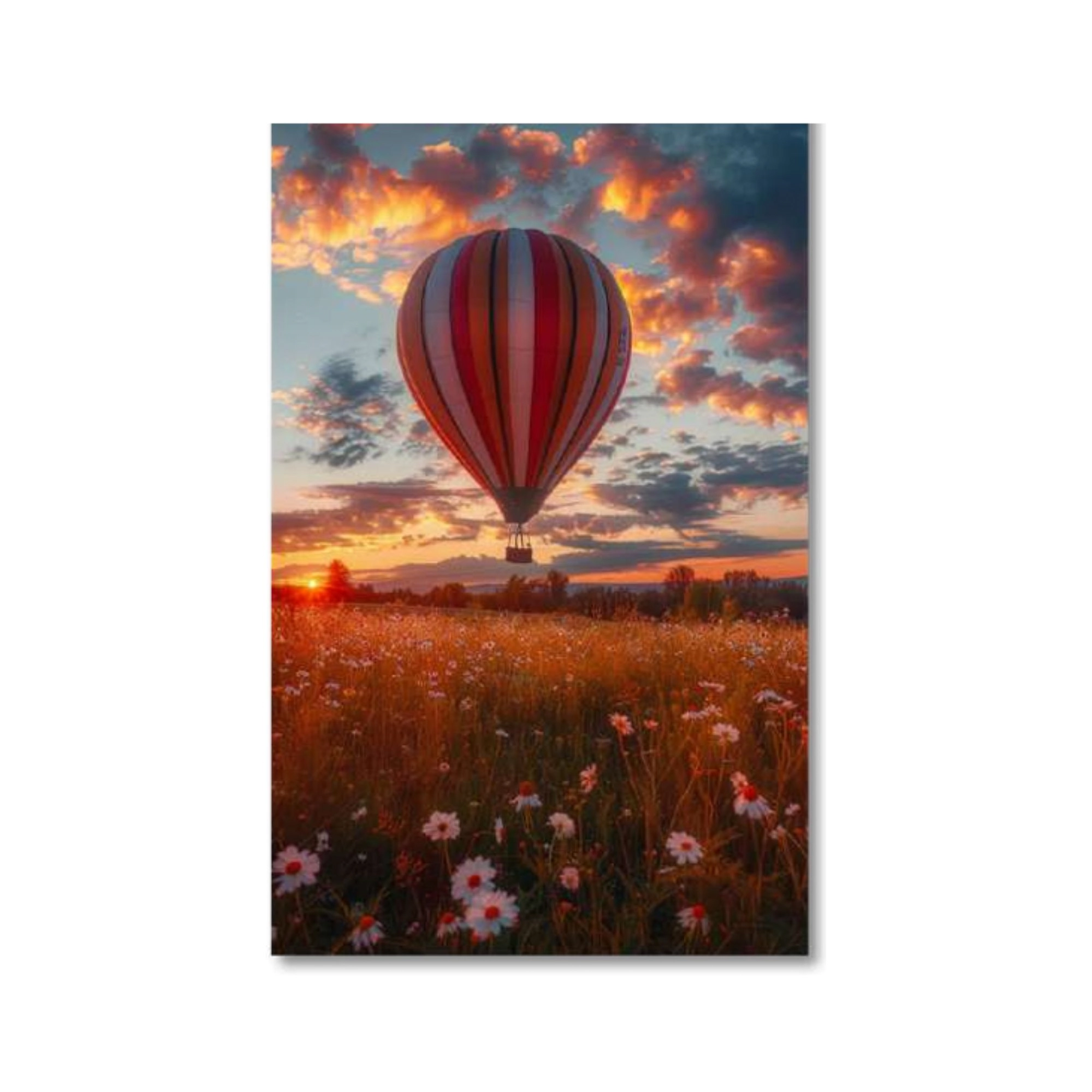 Quadro Canvas Paisagem Campo 60x90cm Tl6904 Brisa