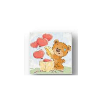 Quadro Decorativo S/moldura Mdf 20x20cm