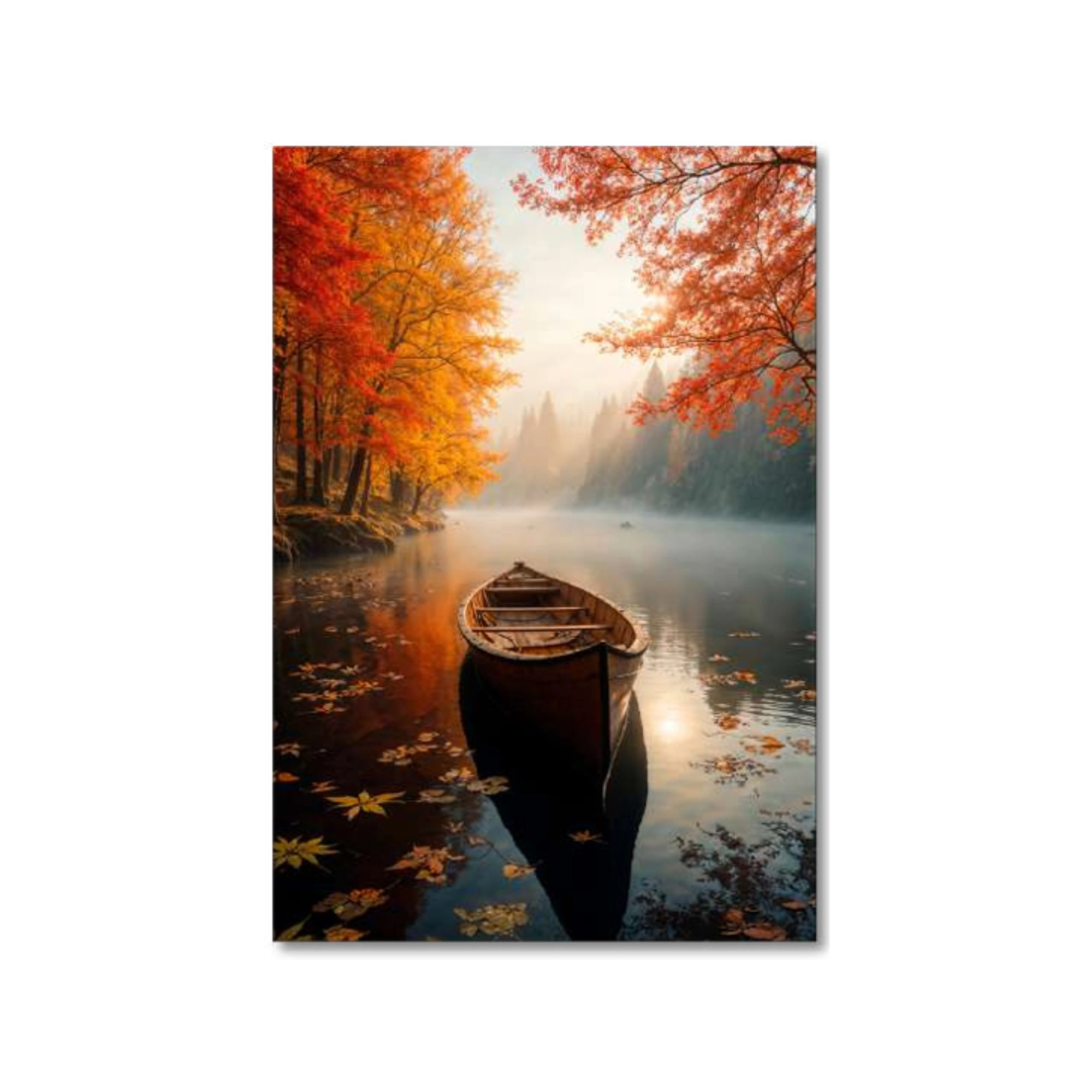 Quadro Canvas Paisagem Outono 60x90cm Tl6907 Brisa