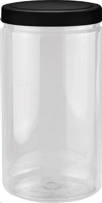Pote Slim 1,8 L Tampa Preta