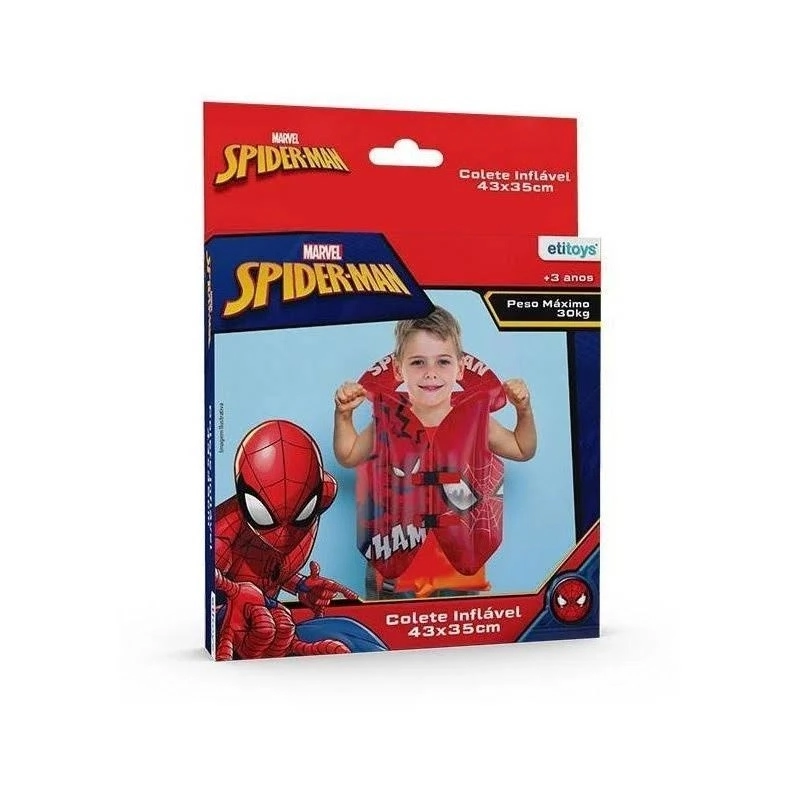 Colete Infantil Spider 43x35cm Dyin 179 Etilux