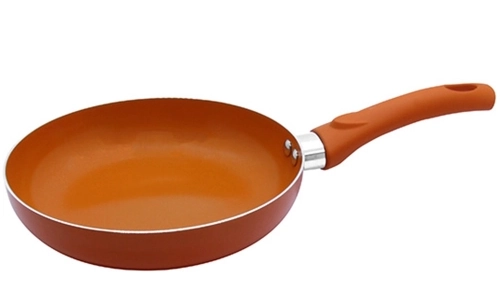 Frigideira Alumínio 18 cm Laranja Hauskraft