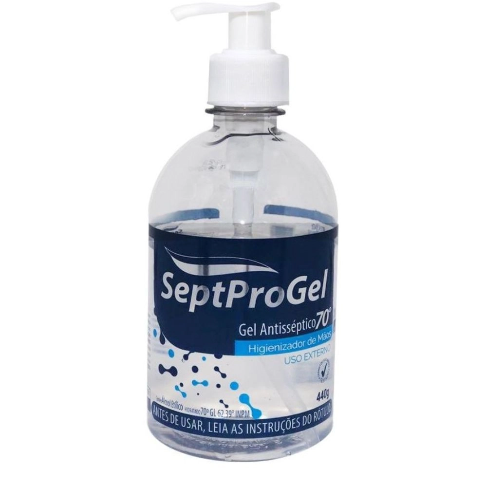 Alcool Gel Prolink 70 Com Valvula 440g Pump