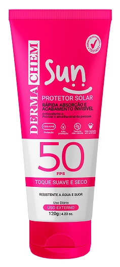 Protetor Solar Fps50 Derma Chem 120g