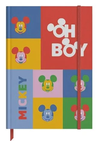 Mini Caderno Elastico Mickey 707050201 Culturama