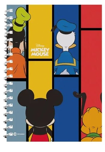 Caderno Culturama 80fls Mickey Mouse