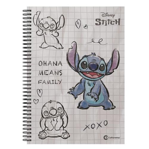 Caderno Colegial Light Stitch 707110204 Culturama