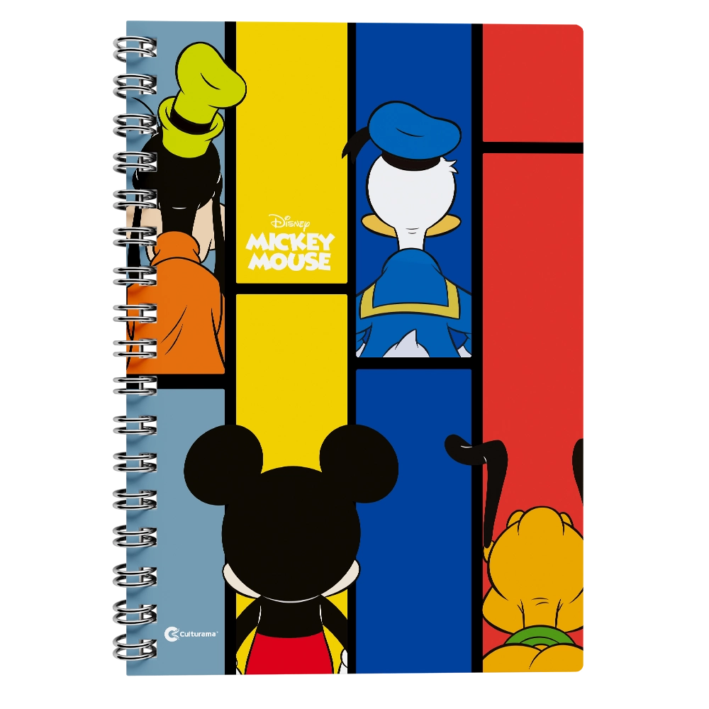 Caderno Esp Univ 1m Mickey 707180201 Culturama