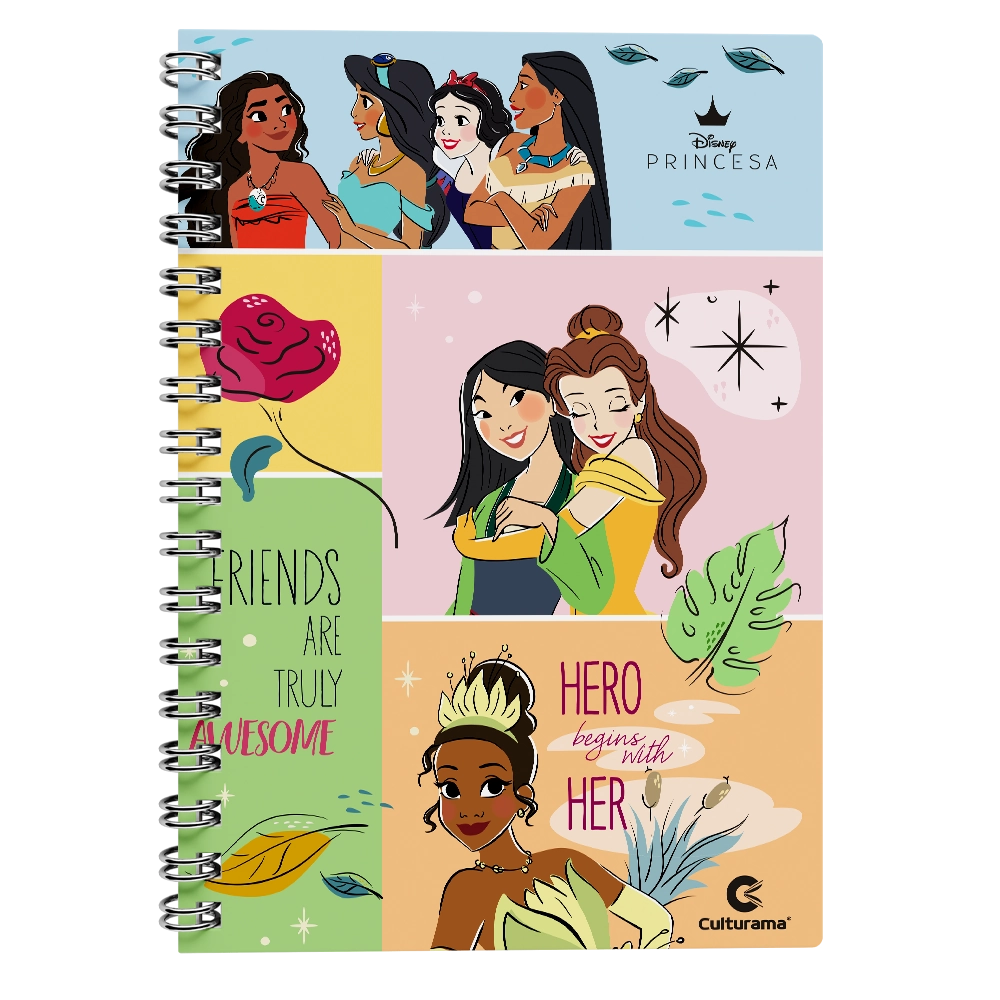 Caderno Esp Univ 1m Princesas 707180203 Culturama