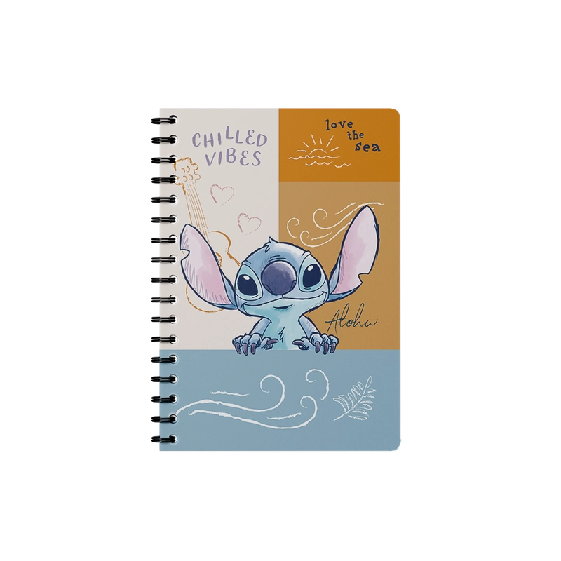 Caderno Singular A5 80 Folhas Stitch