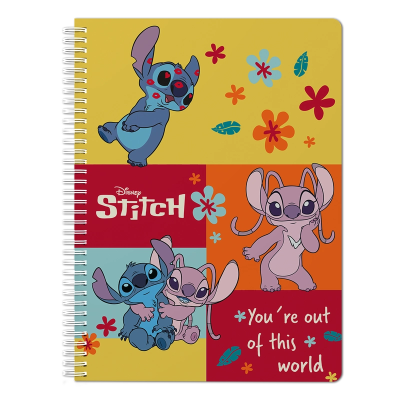 Caderno Singular Universitrio 10 Matrias Stitch E Angel