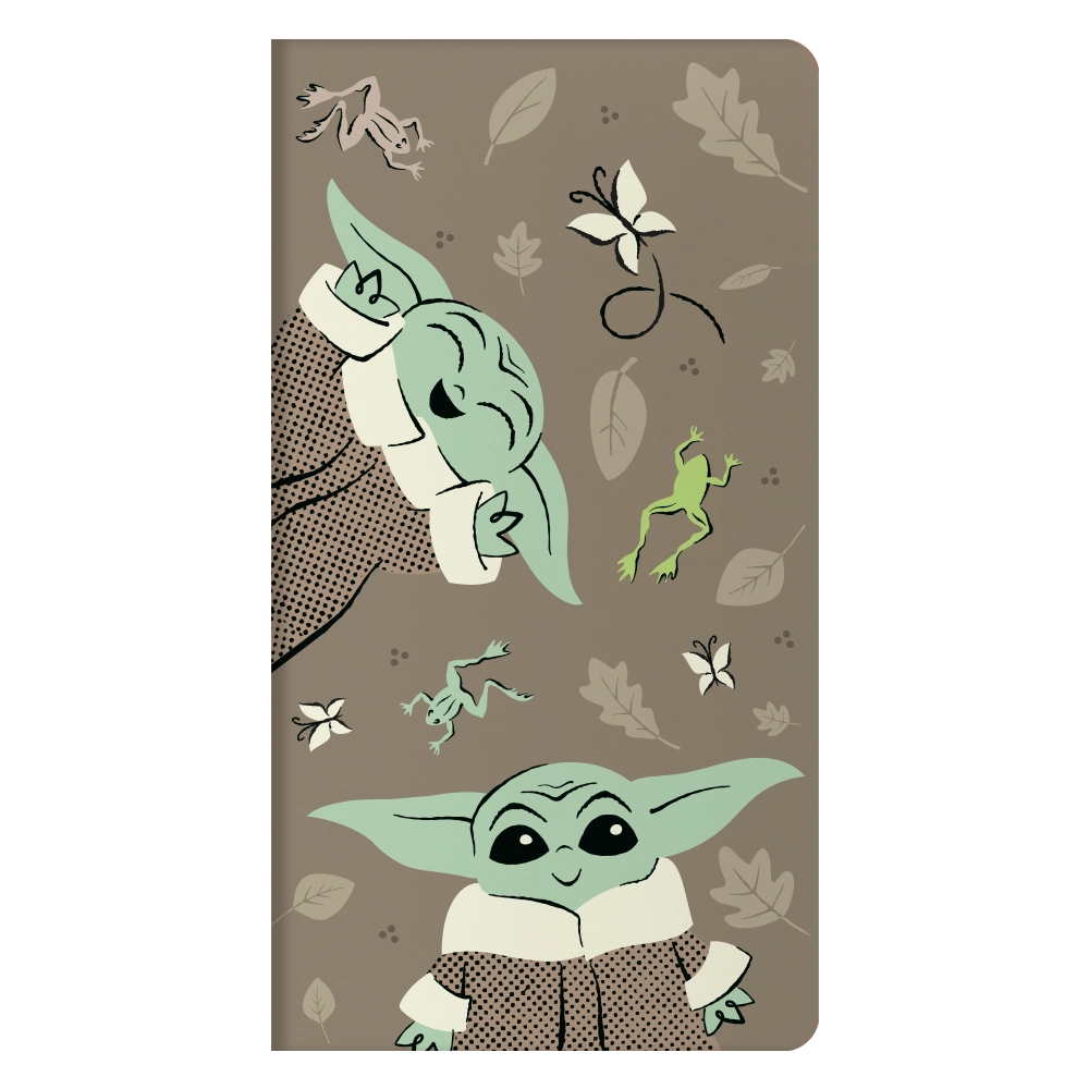 Minicaderno Costurado Grogu