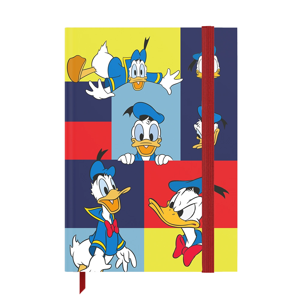 Minicaderno Com Elstico Donald