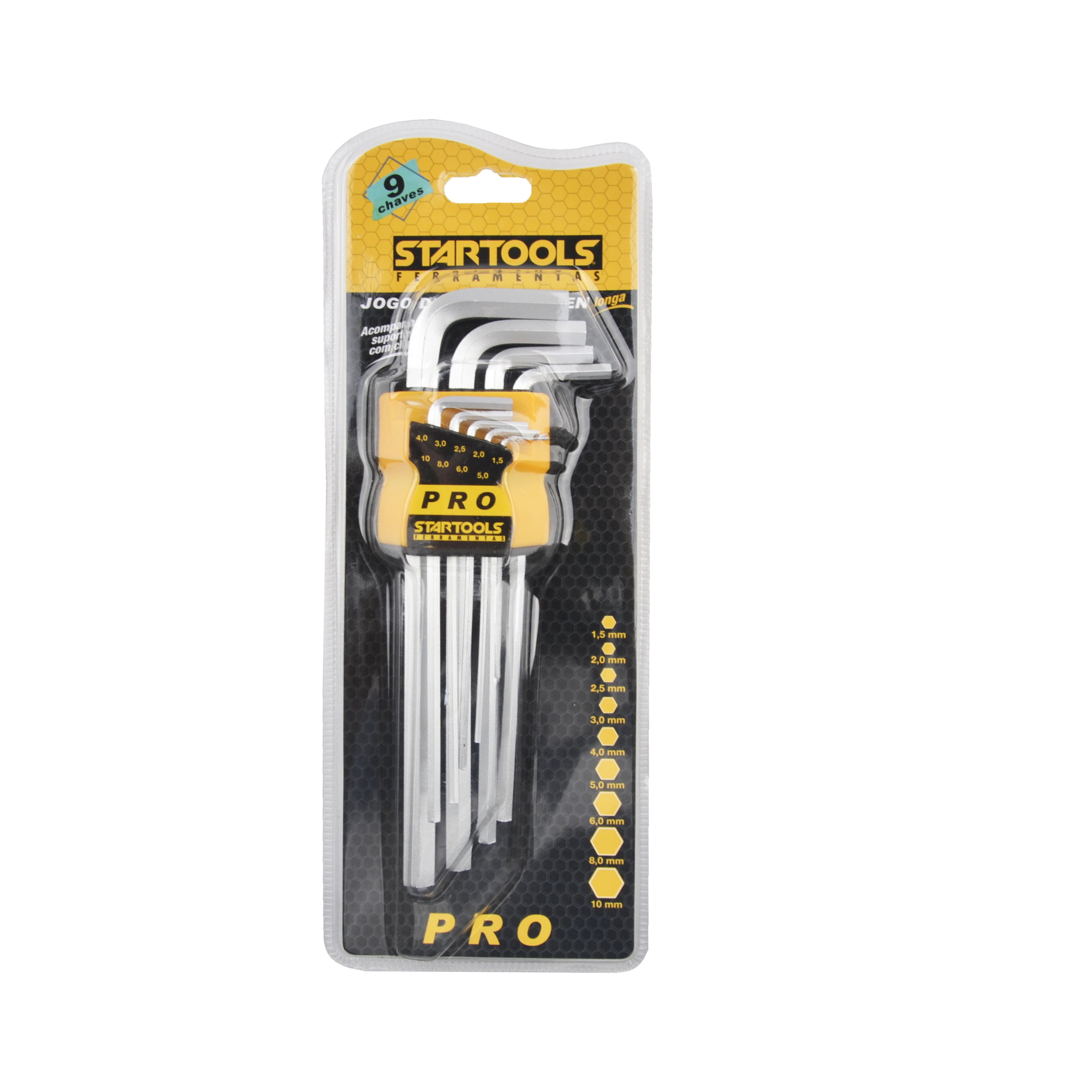 Chave Allen Longa 9pcs Ar0040 Startools