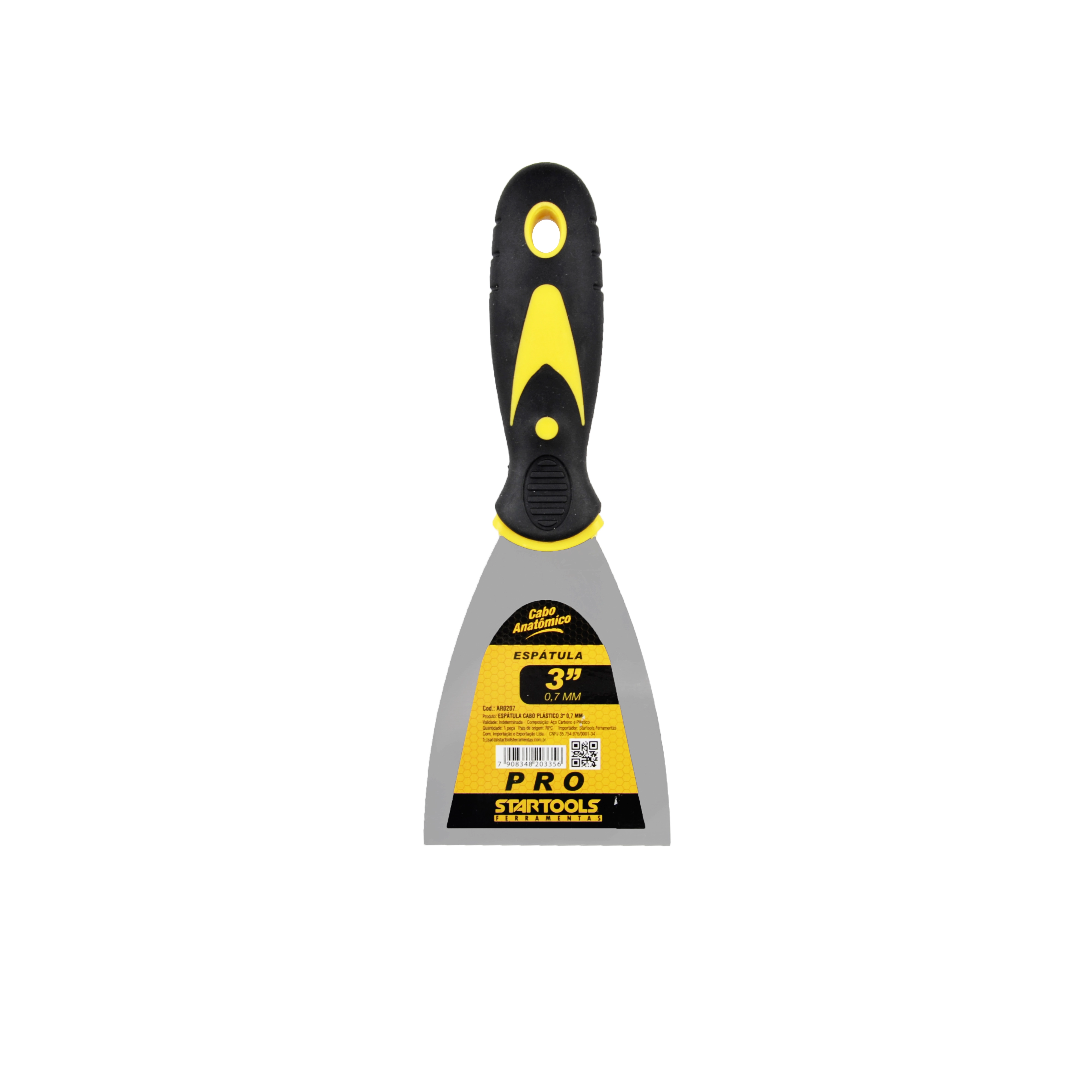Espatula Cabo Plastico 3 0.7mm Ar0207 Startools