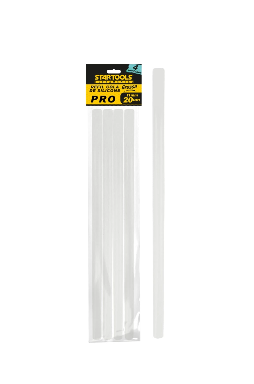 Refil Silicone Grossa 4pcs Ar0247 Startools