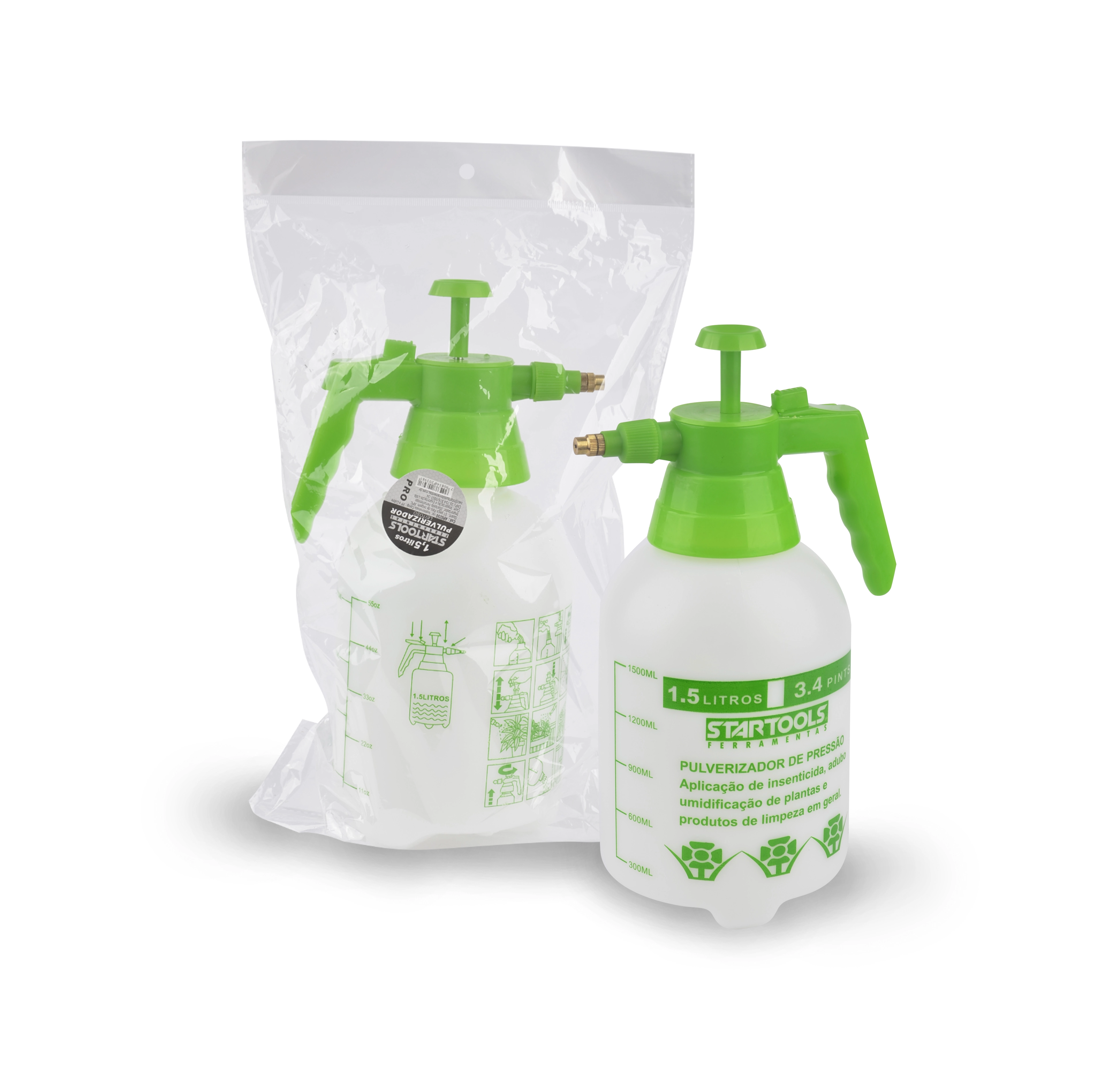 Pulverizador Alta Pressao Startools 1,5l
