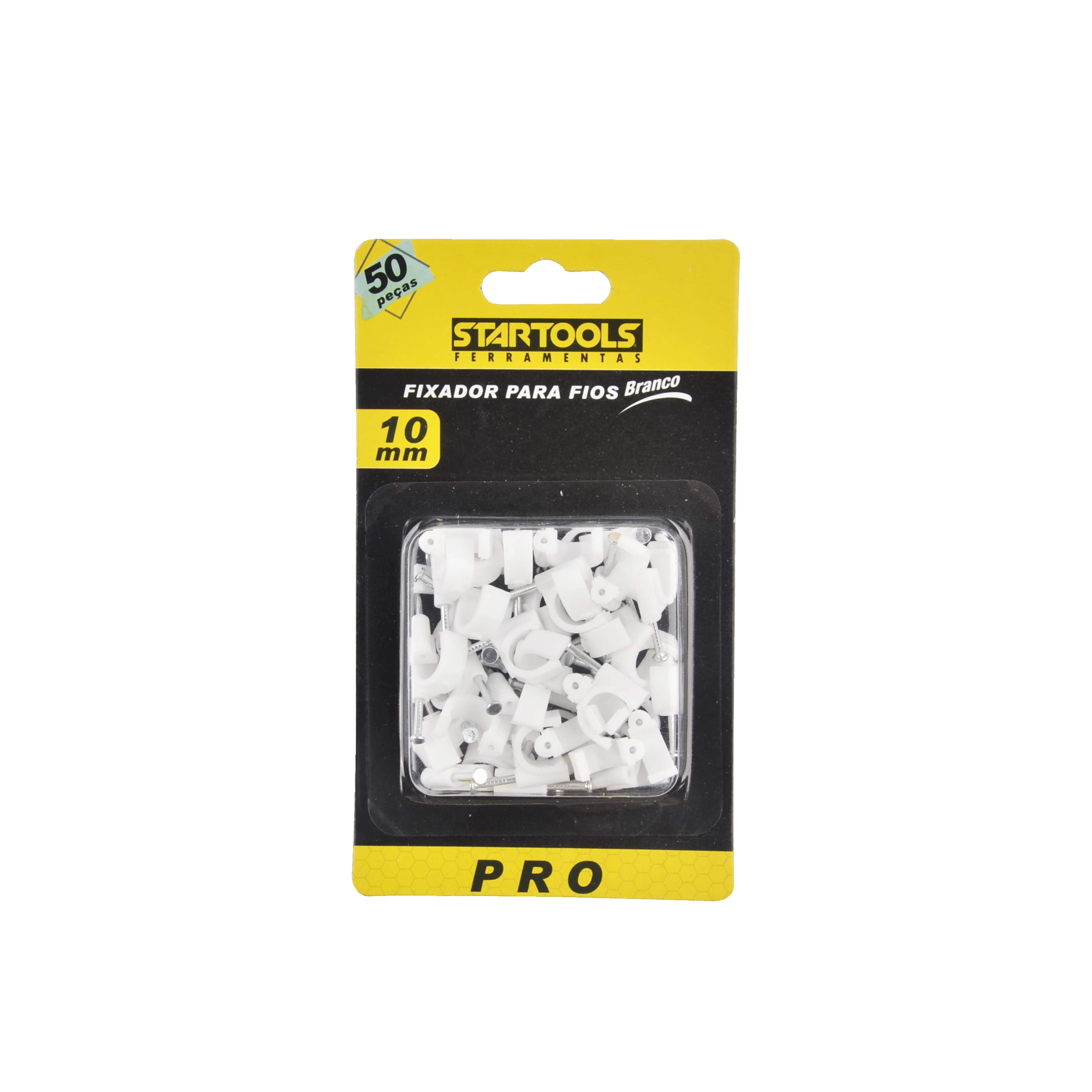 Fixador P/fios Startools 10mm Branco