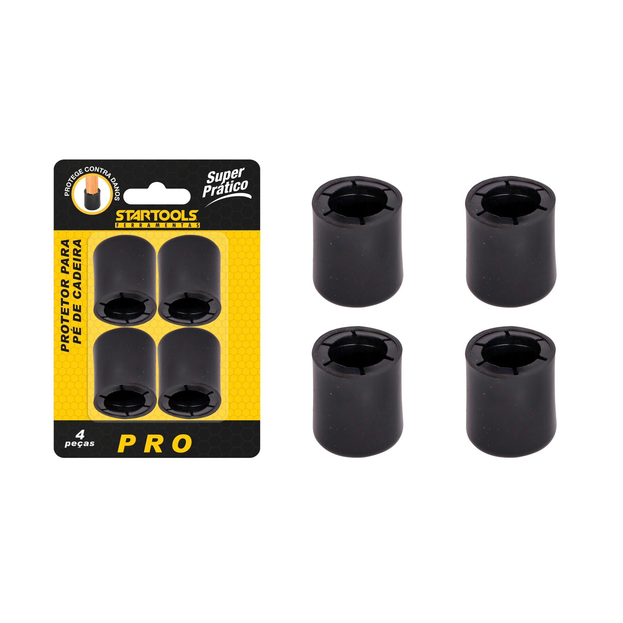 Protetor Pe Cadeira 4pcs Ar0597 Startools