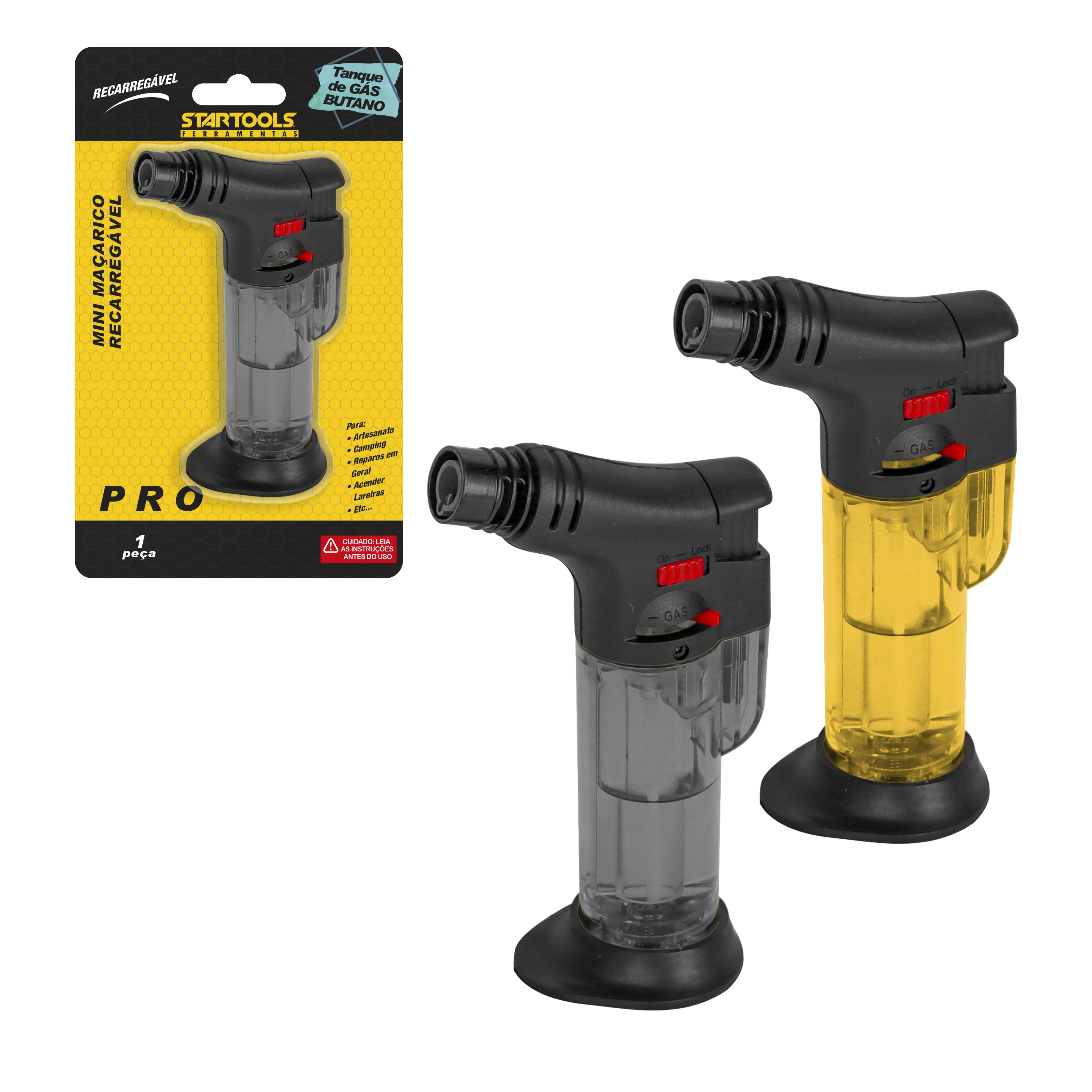 Mini Macarico Recarregavel Ar0600 Startools