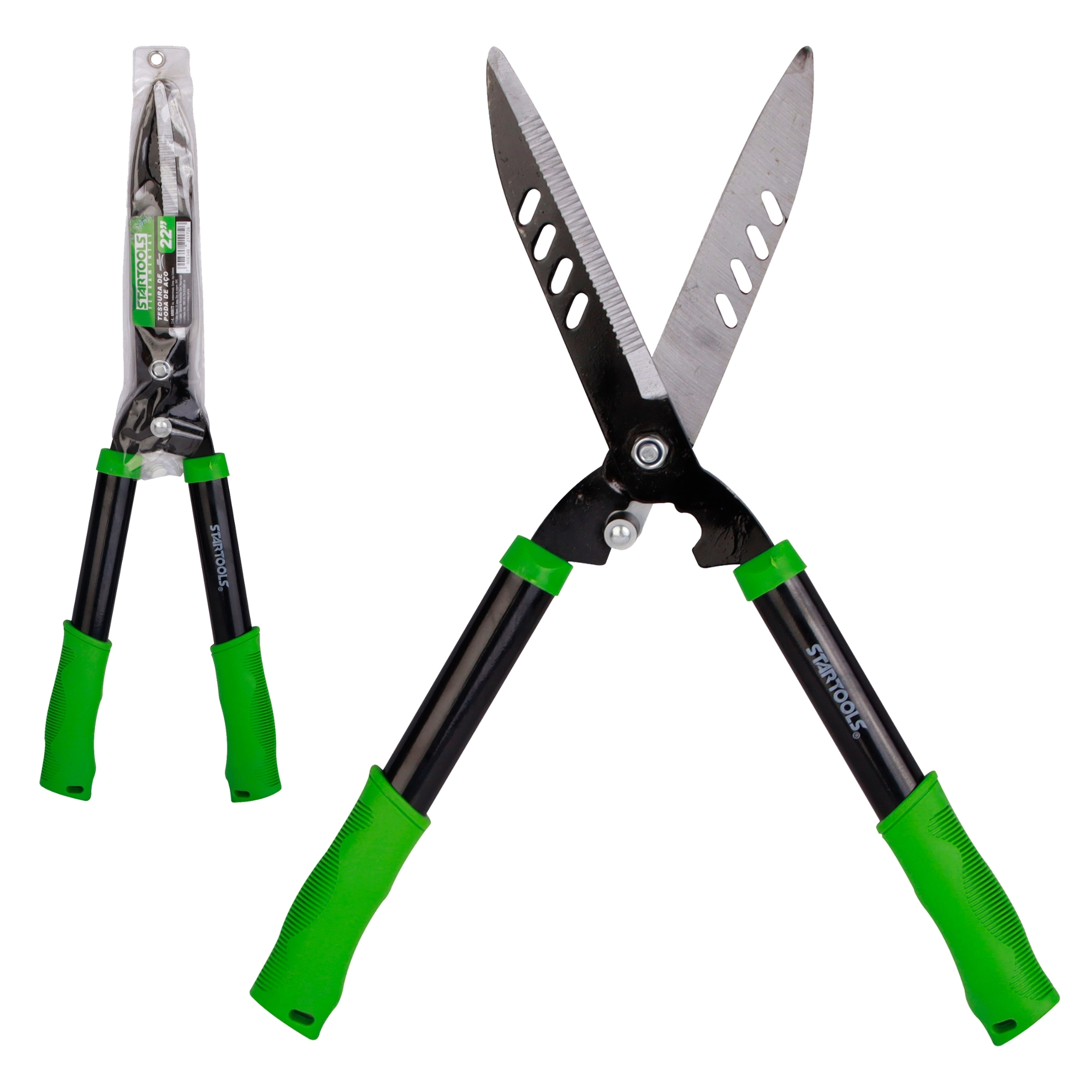 Tesoura Poda Aco 22 Cabo Emborrachado Ar0672 Startools