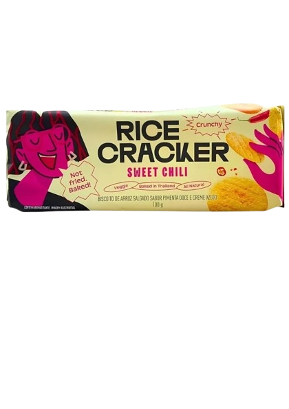 Bisc Rice Cracker Arroz 100g Sweet Chili