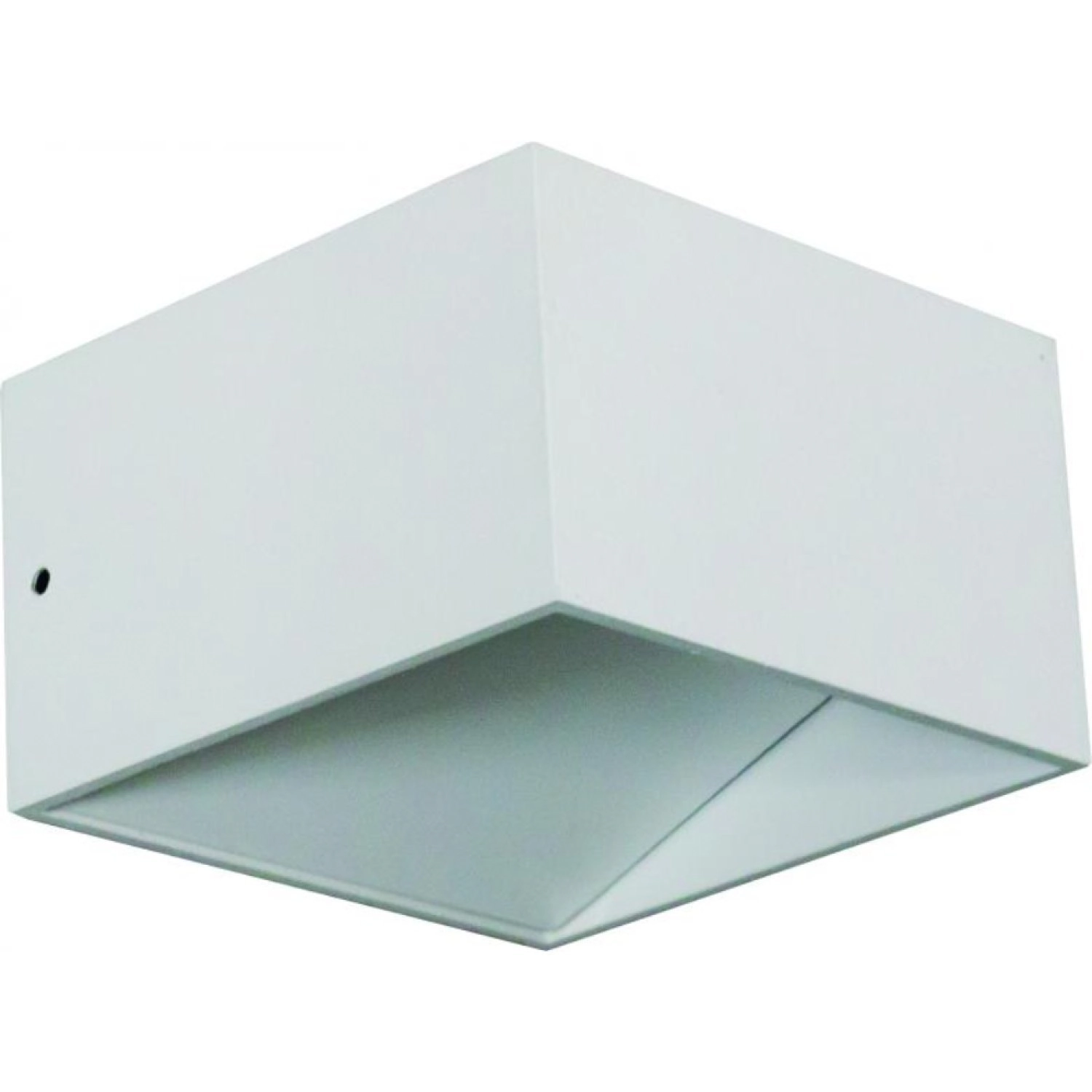 Arandela Led 8w 3k Bivolt 10x10 Sensitive Dwslq1008w3bcv2 Bronzearte Branco