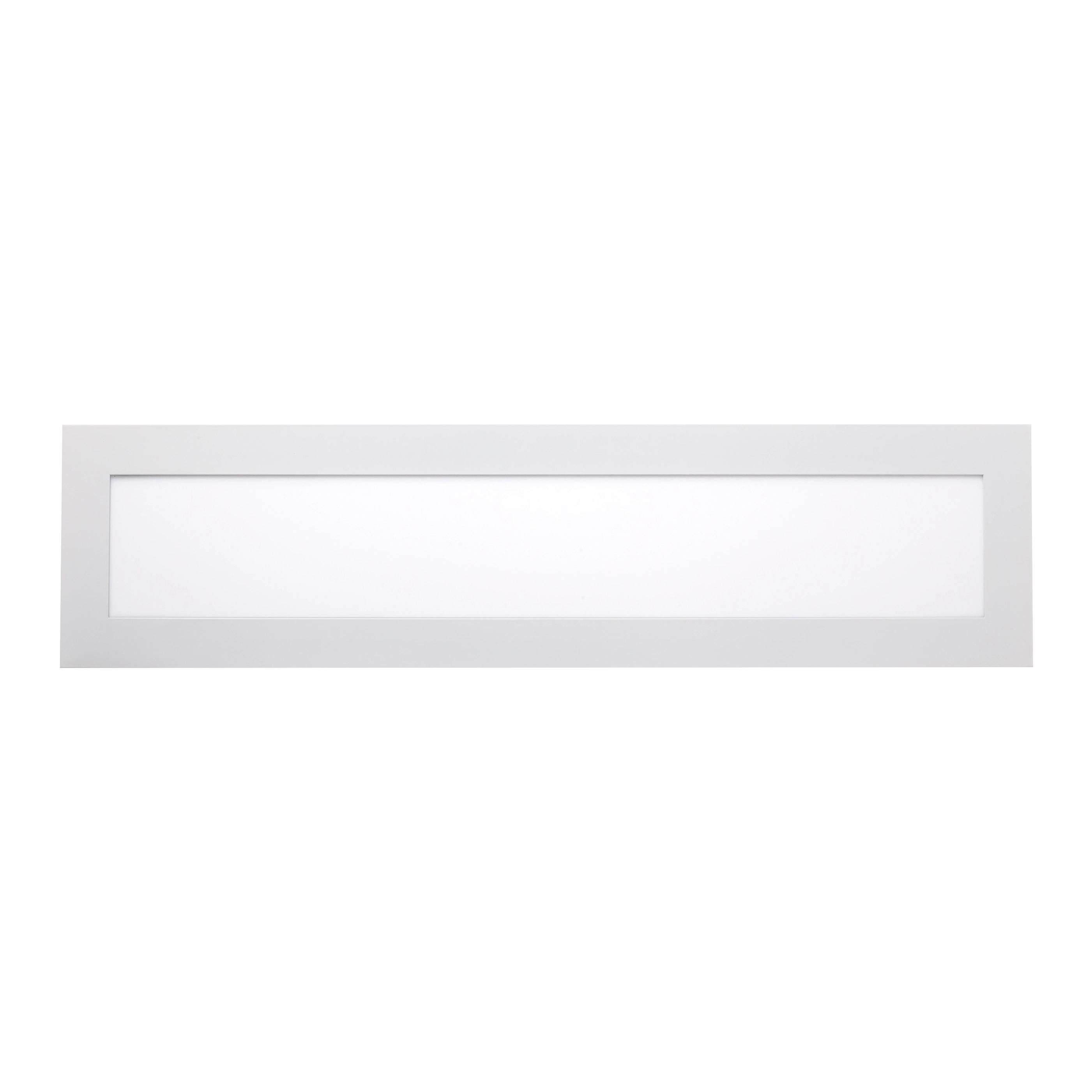 Painel de Led Embutir Retangular Luz Neutra 30W 0,8x15,5X62cm Branco Bivolt