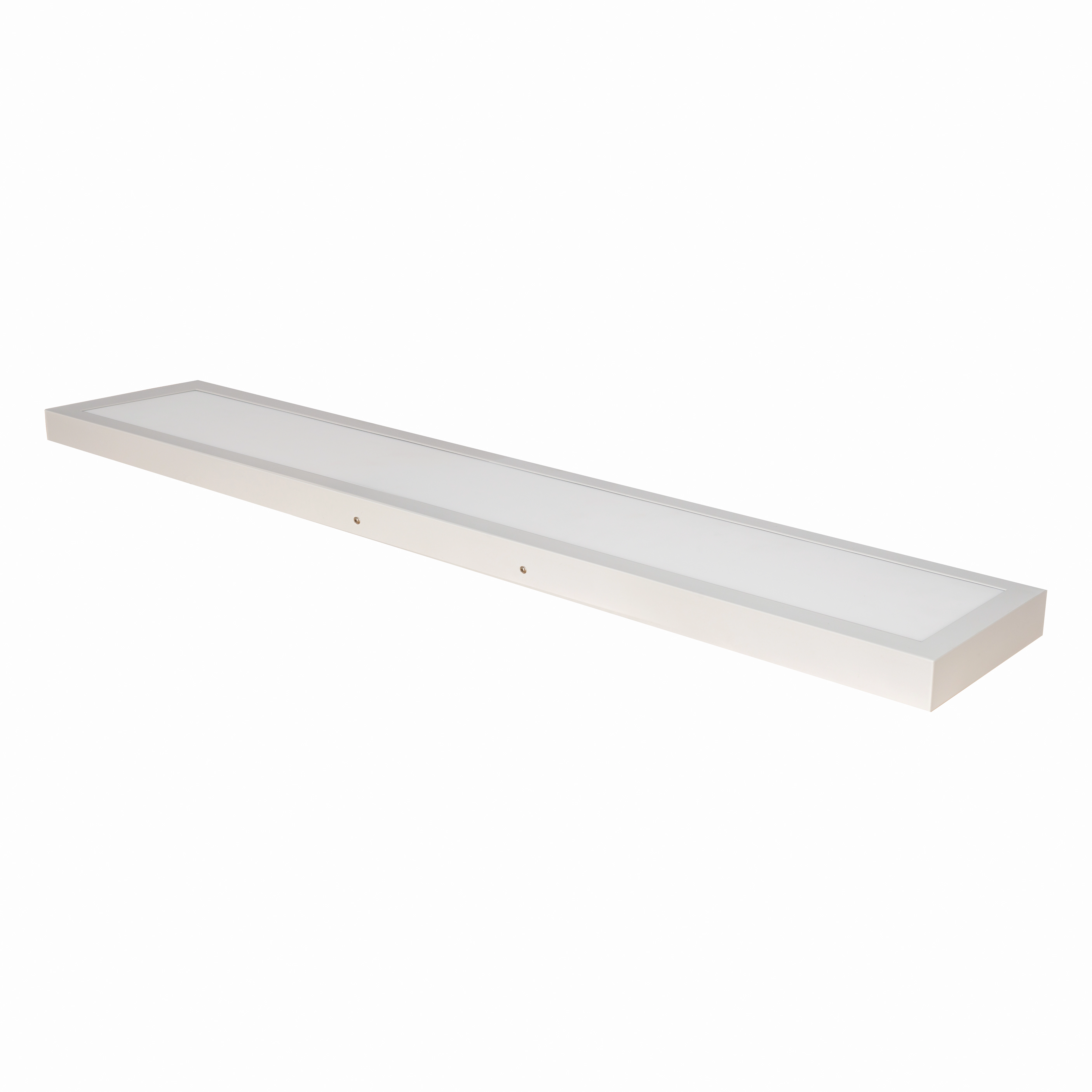 Painel de Led Sobrepor Retangular Luz Neutra 45W 3,5x15,5X119,5cm Branco Bivolt