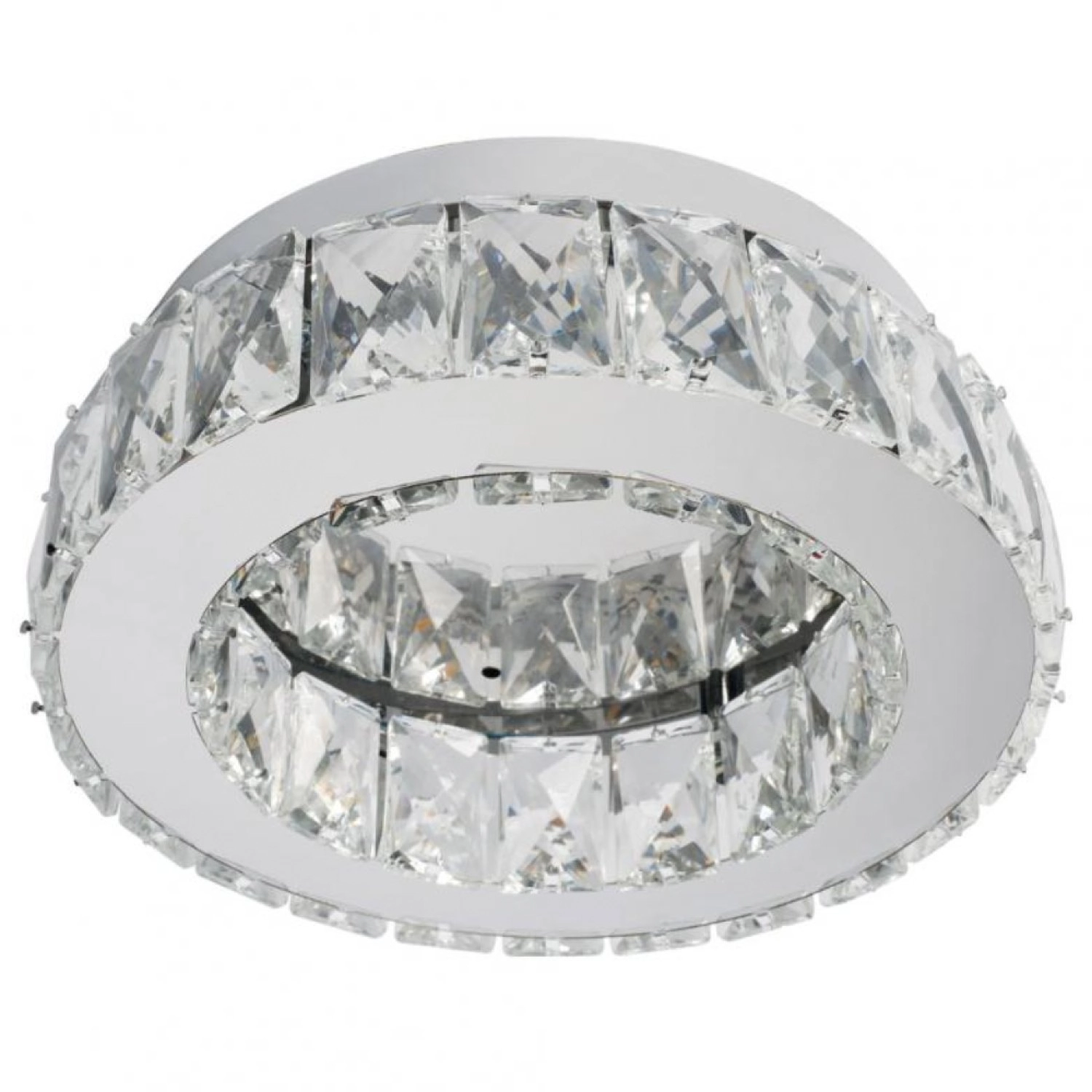 Plafon Tokyo Led Redondo 14w 4000k 25cm Tky2514w4krdpf Bronzearte Transparente