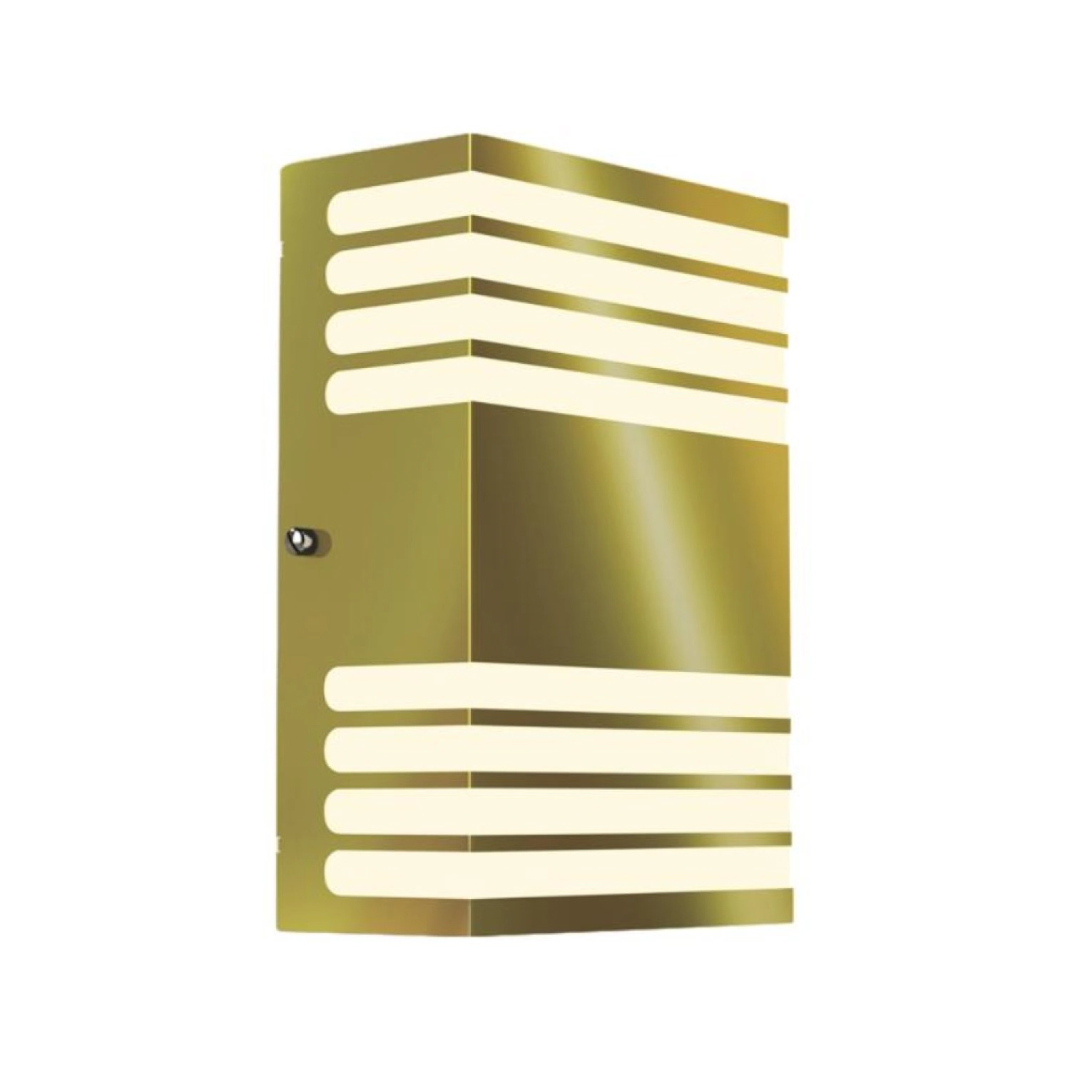 Arandela Fancy Inox 10w 6500k 220v 12x6x18cm Ln10w6kbgdar Lean Bronzearte  Gold