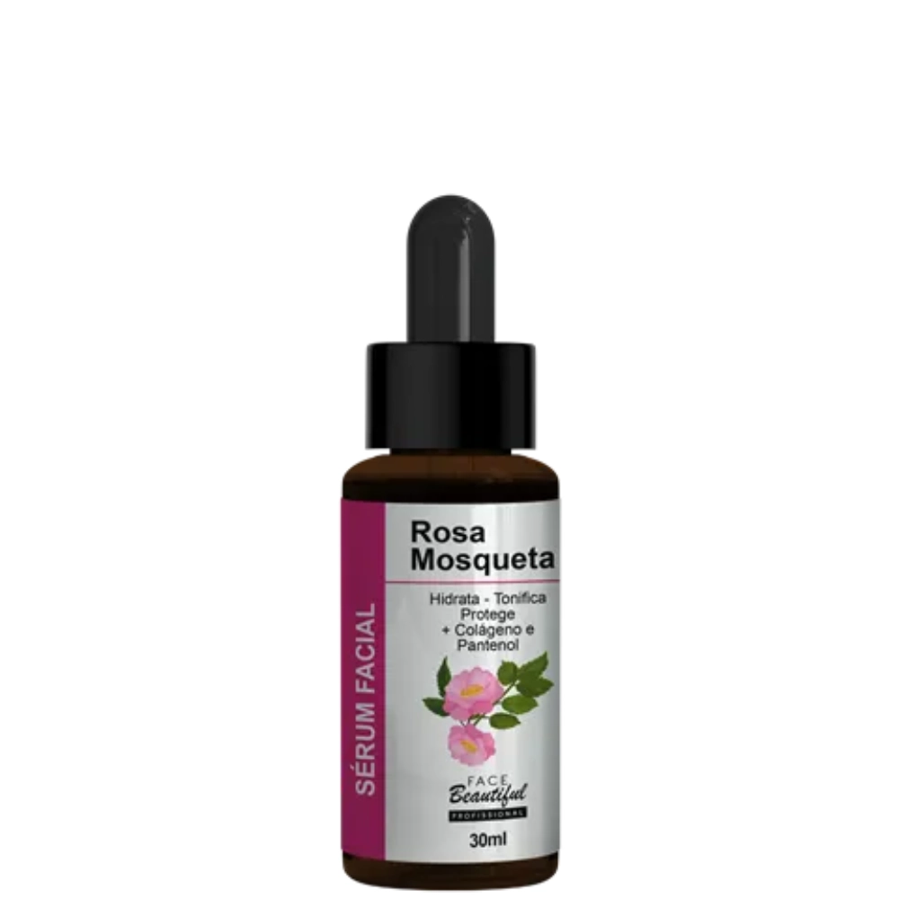 Sérum Facial De Rosa Mosqueta Face Beautiful Profissional 30ml