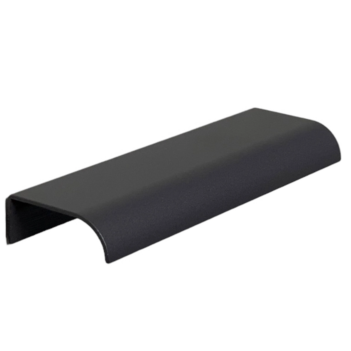 Puxador Para Móveis Wave Reto Alumínio Titânio 125mm Aluminium Decor