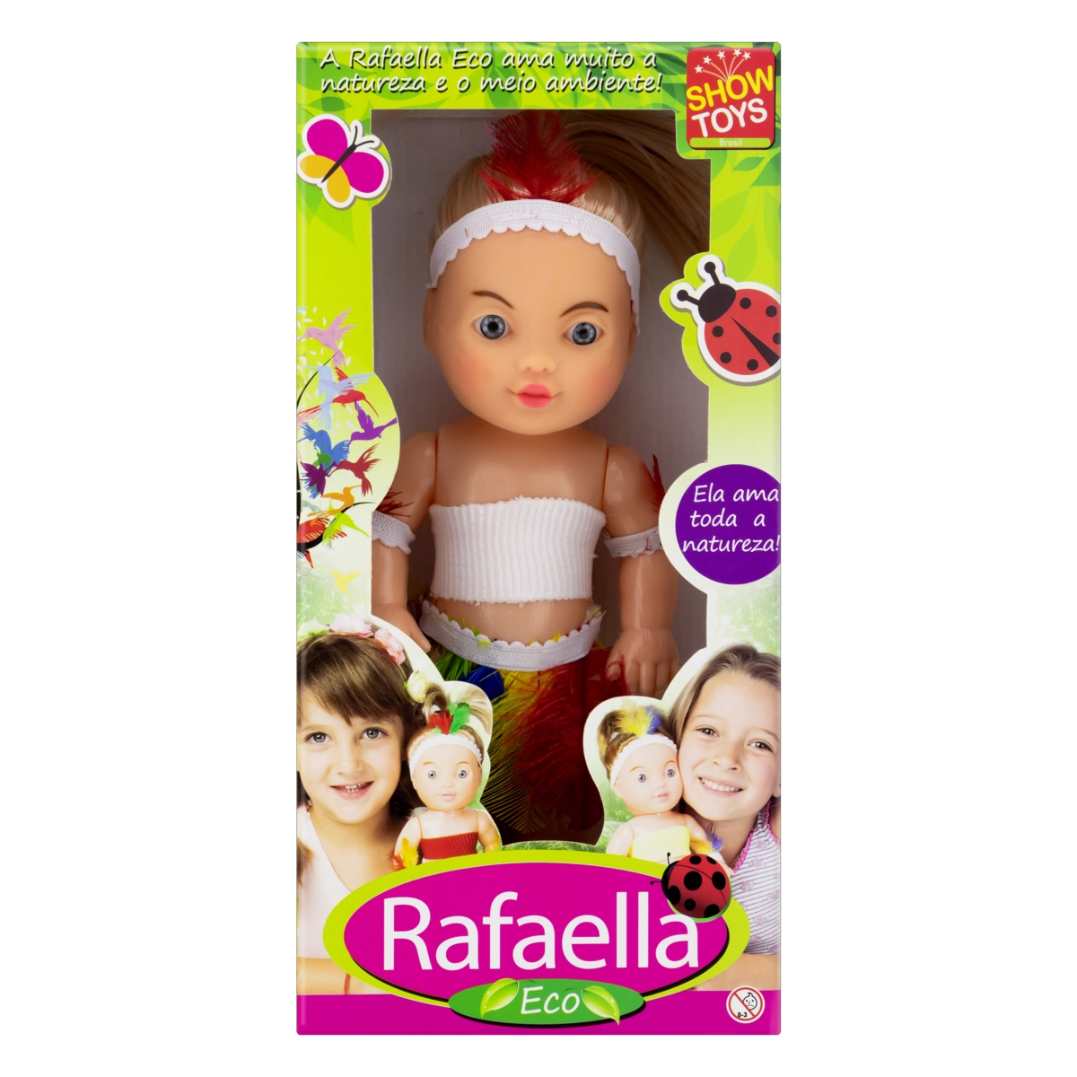 Boneca Rafaella Eco Show Toys