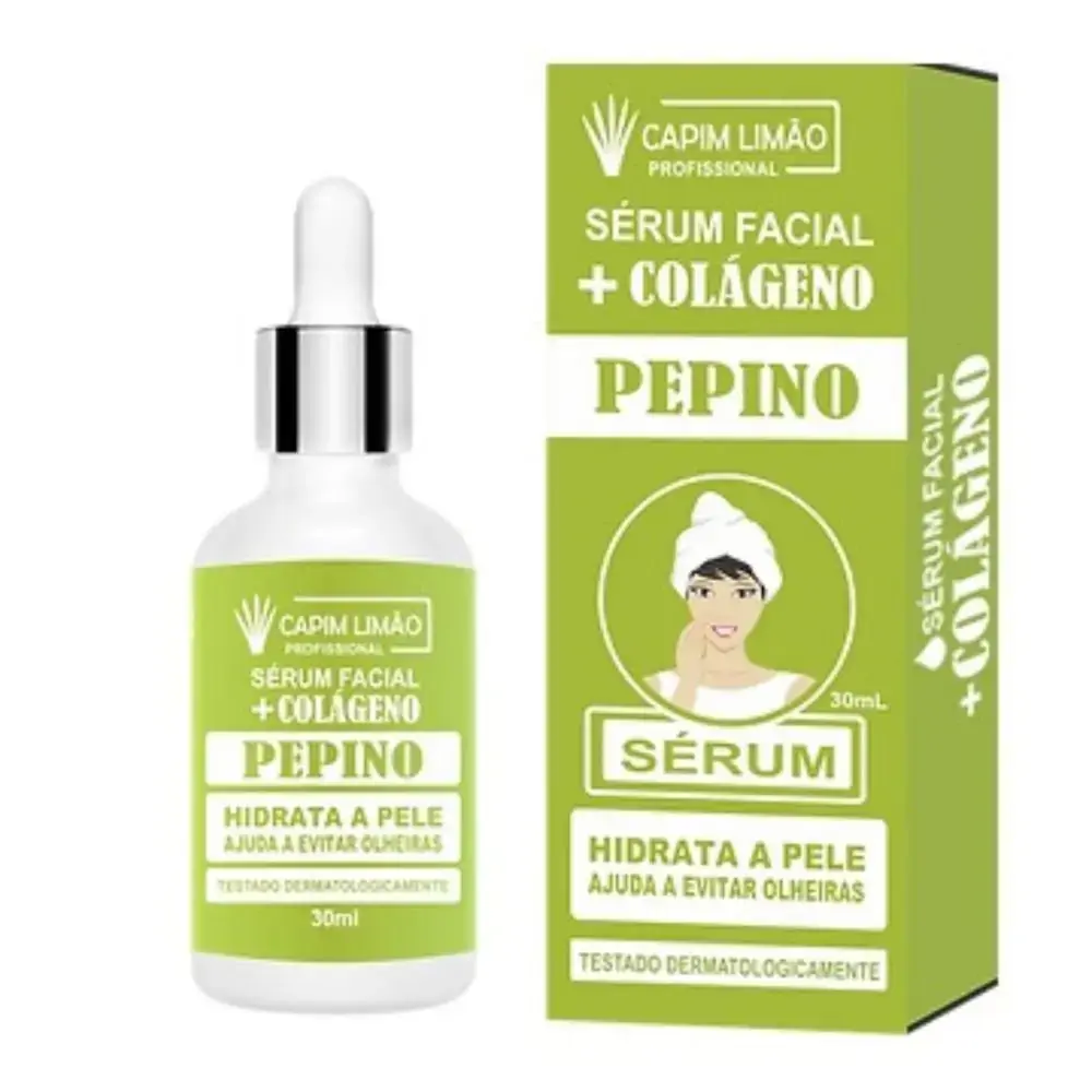 Capim Limao Serum Pepino 30ml, Capim Limao