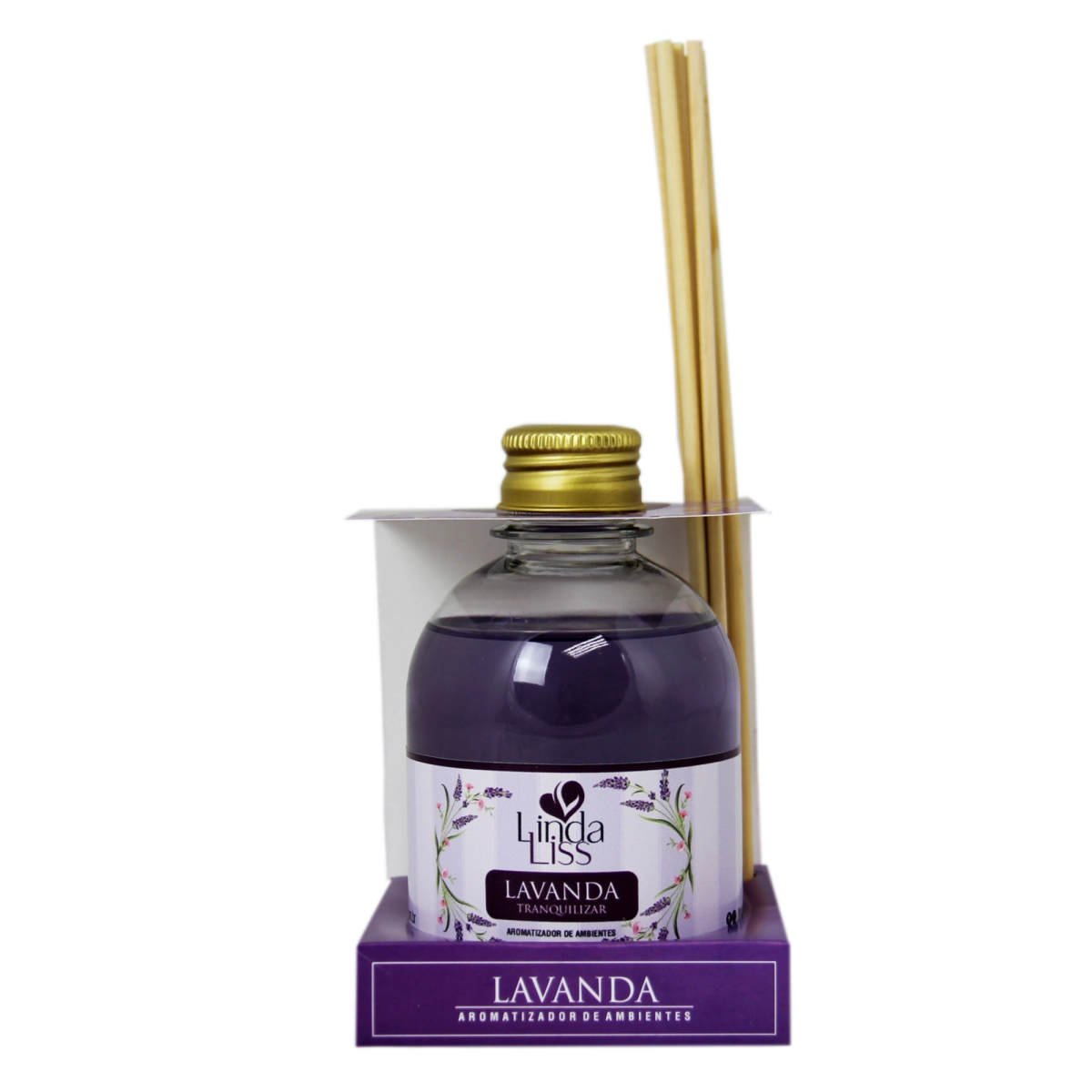 Aromatizante Linda Liss 250ml Lavanda