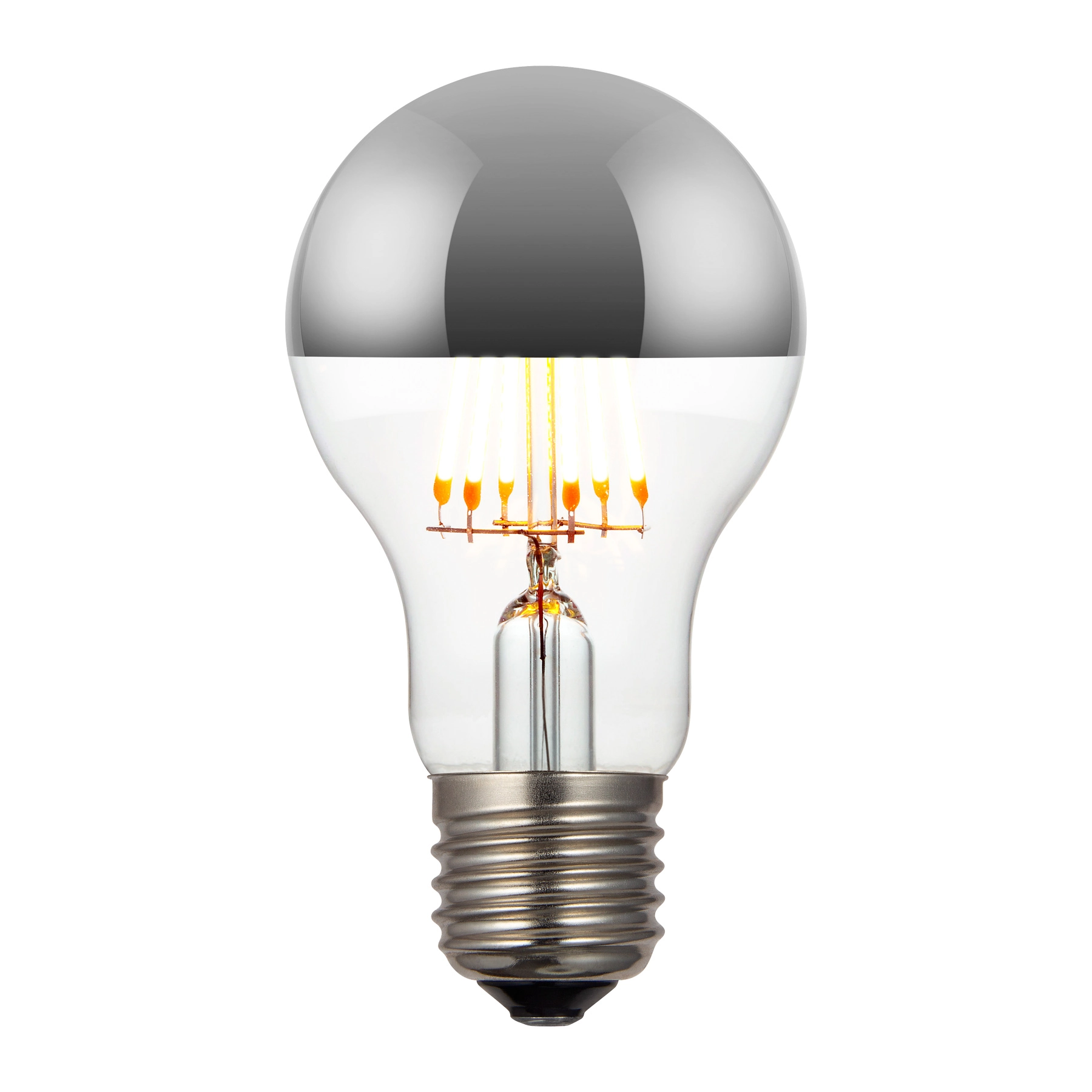 Lâmpada de LED Filamento E27 Bulbo 6W 480lm Luz Amarela Bivolt Gmh