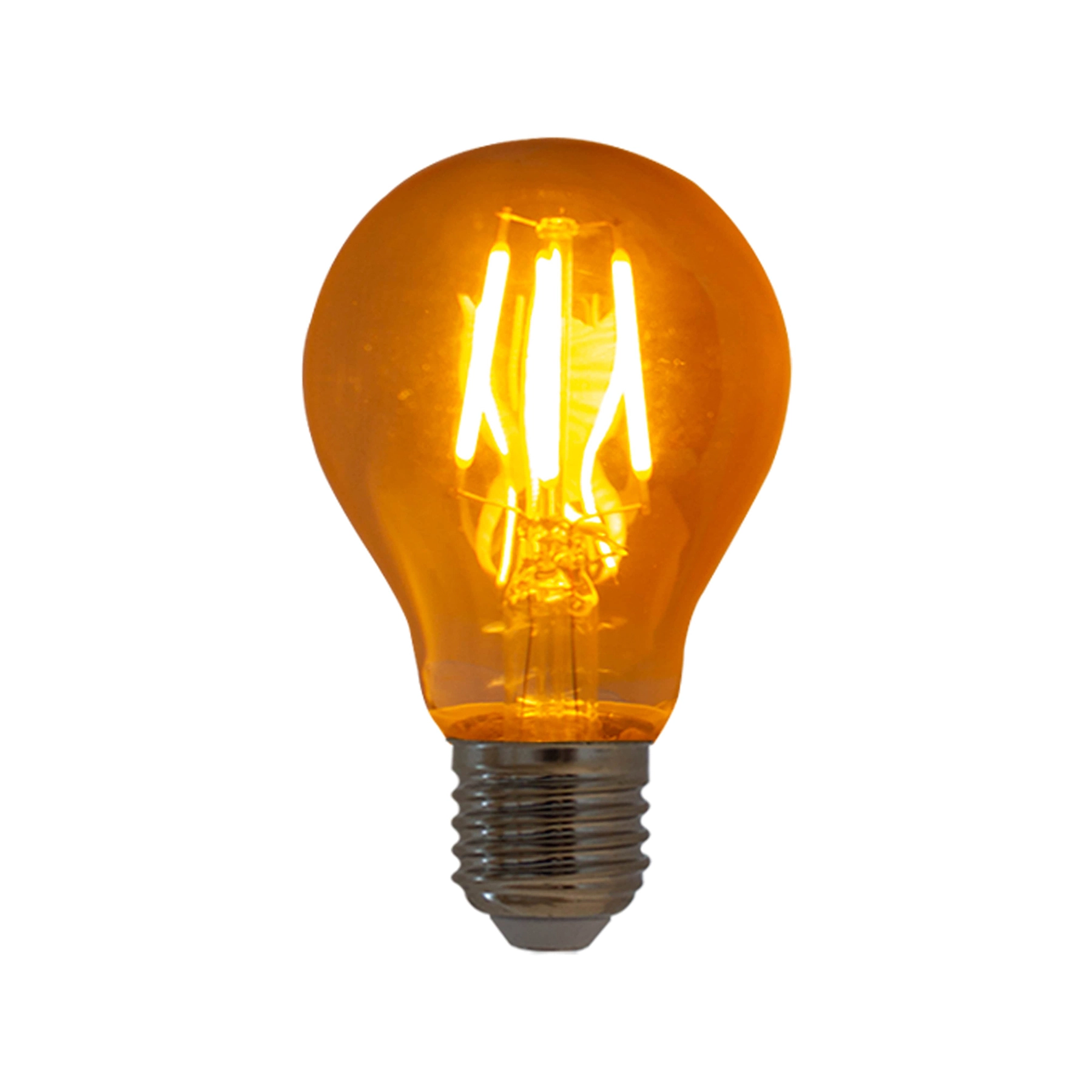 Lâmpada LED de Filamento Bulbo Luz Amarela 4W GMH Bivolt