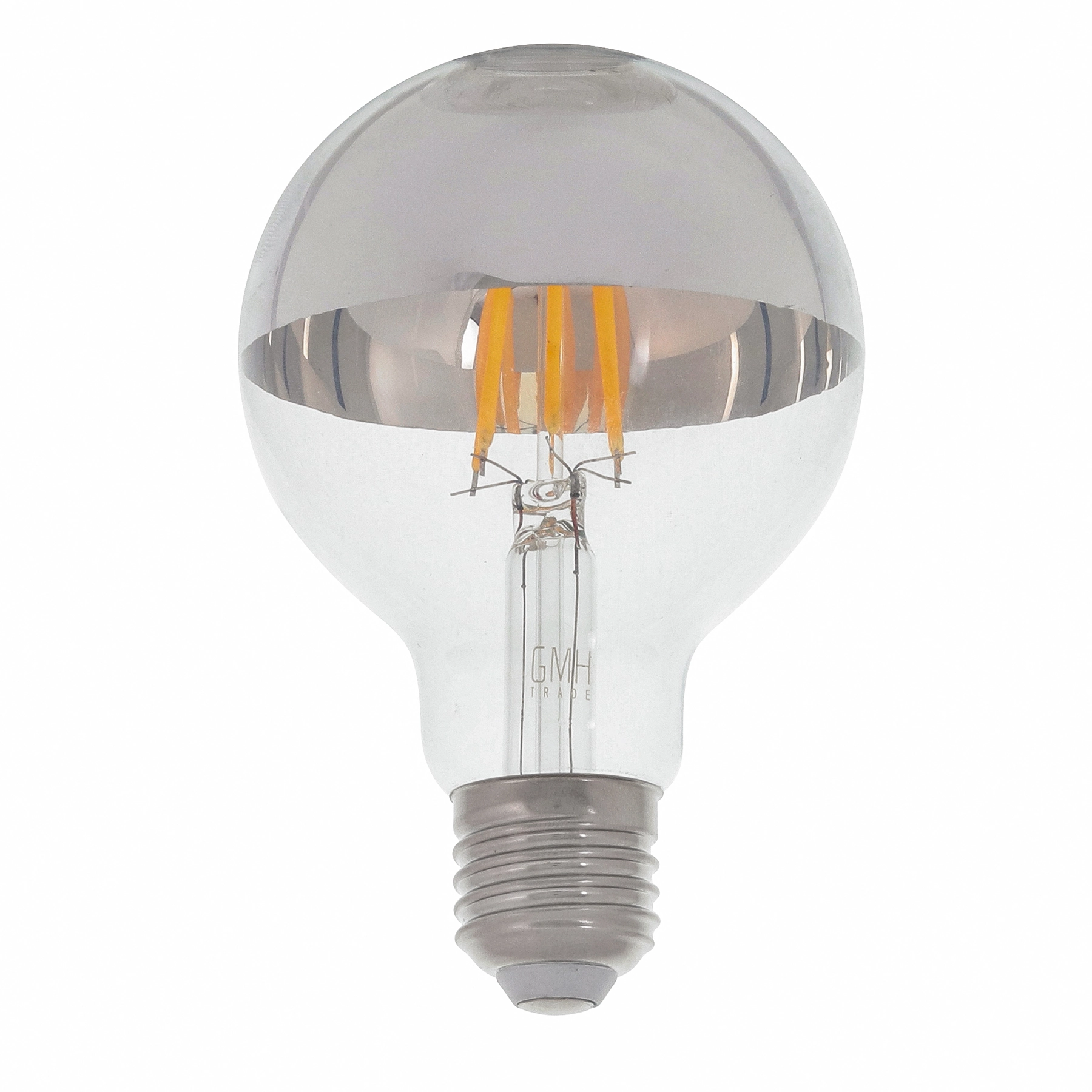Lâmpada de LED Filamento E27 Globo 6W 480lm Luz Amarela Bivolt Gmh