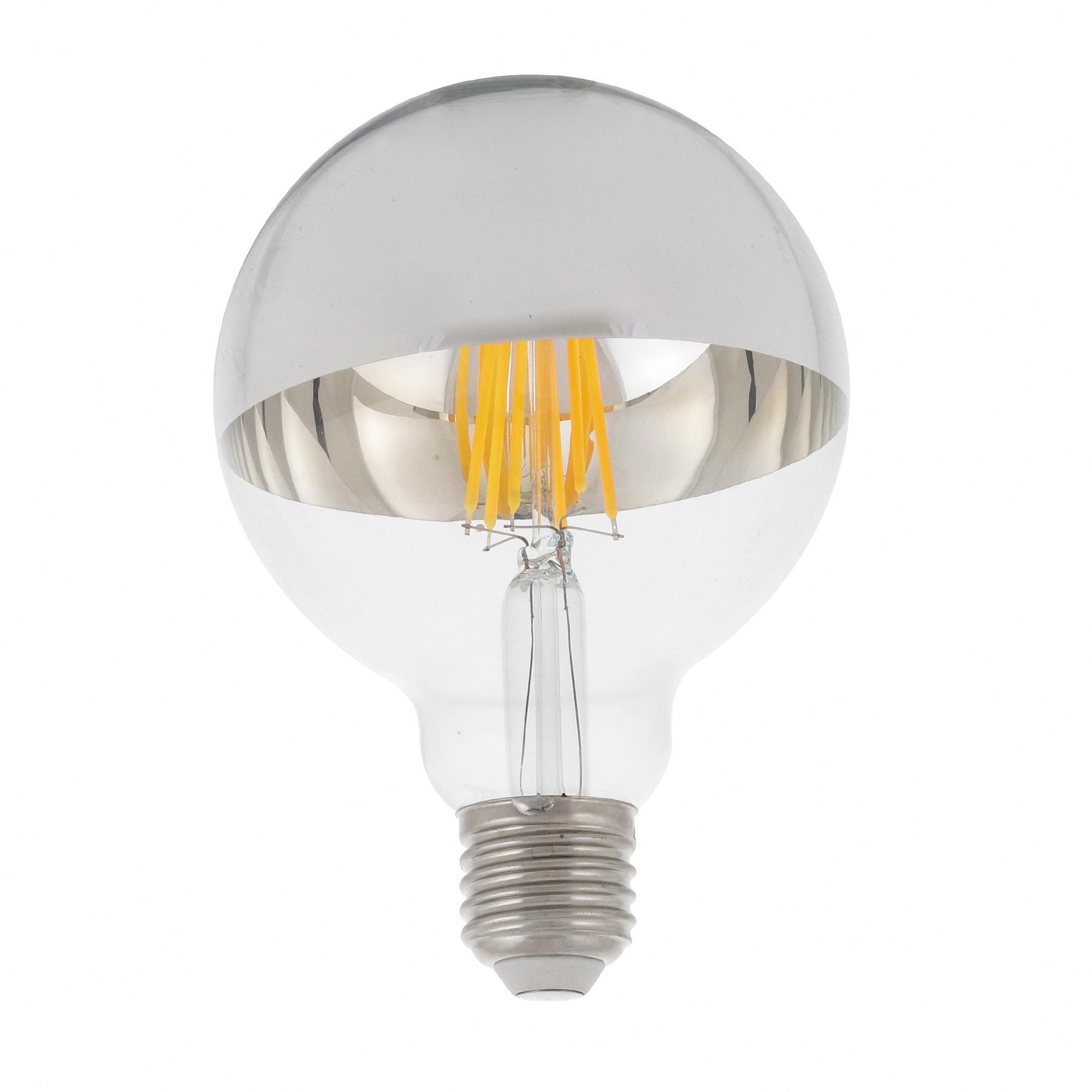 Lâmpada de LED Filamento E27 Globo 6W 480lm Luz Amarela Bivolt Gmh